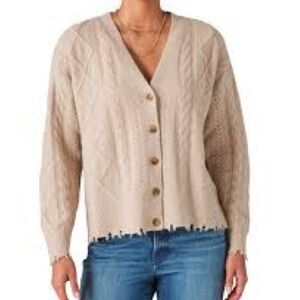 Lucky Brand Cable Cardigan